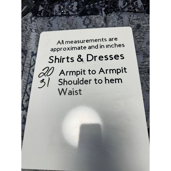 SUSAN GRAVER Artisan Embellished Snap Close Tapestry Jacket Grey Size 6 - Picture 12 of 12